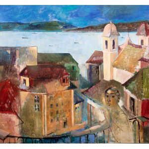 Anna Karpowicz-Westner (b. 1951), Blue Bay, 2000