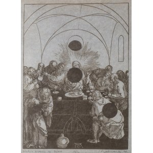 Stanislaw Fijalkowski (1922 - 2020), The Last Supper according to Dürer, 1978