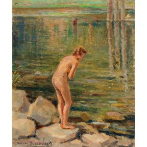 Antoni Bartkowski (1891 - 1974), By the Water.