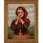 Stefan Bukowski (1878 - 1929), Wiejska dziewczyna w czerwonej chuście
