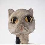 Kazimierz Mikulski (1918 - 1998), Theatralische Puppe - Weiße Katze.