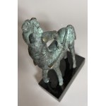 Robert Dyrcz, Zentaur (Bronze, H 22 cm, Ausgabe 1/9)