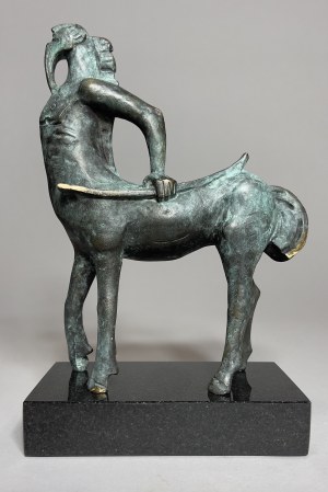 Robert Dyrcz, Centaur (Brąz, wys. 22 cm, ed 1/9)