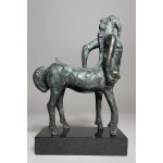 Robert Dyrcz, Centaur (Brąz, wys. 22 cm, ed 1/9)