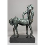 Robert Dyrcz, Kentaur (bronz, v. 22 cm, vyd. 1/9)