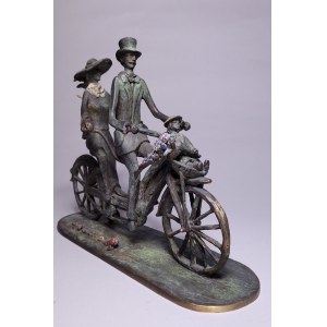 N-A, Ride (Bronze, 38 cm wide)