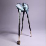 D.Z., Kiss (Bronze, height 28 cm)