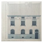 Technical design of the building facade 1903