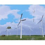 Katarzyna Lembryk, Triptych Větrné mlýny: / Kvazi větrné mlýny v mlze / De-generované větrné mlýny, 2023