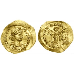 Bizancjum, tremissis, 491-518, Konstantynopol