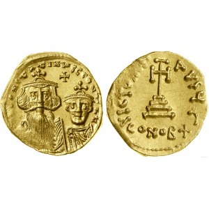 Bizancjum, solidus, 654-659, Konstantynopol