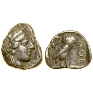 Grecja i posthellenistyczne, tetradrachma, 454-404 pne, Ateny