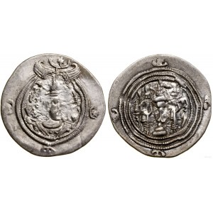 Persja, drachma, 6 rok panowania, mennica DA (Darabgird)