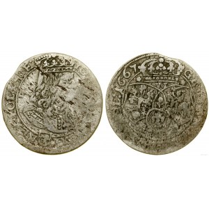 Polska, szóstak, 1667, Bydgoszcz