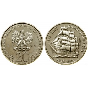 Polska, 20 złotych, 1980, Warszawa