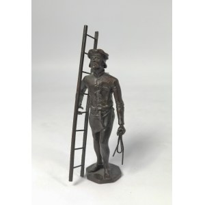 Albert Constant DESENFANS (1845-1938) - according to, Man with a ladder
