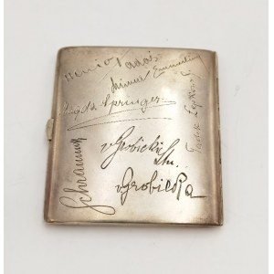 Cigarette case with coat of arms