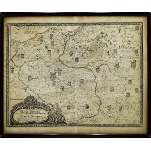 Erik Jönsson DAHLBERG (1625-1703), Mapa Poľska // Auctior et Correctior Tabula Chorographica Regni Poloniae ...