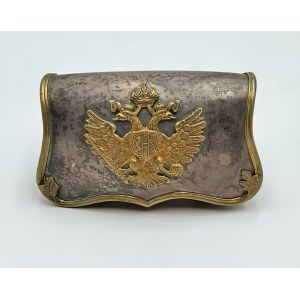 Austro-Hungarian army officer's cargo pouch for artillery officers