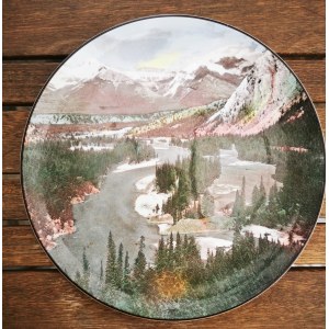 Banff National Park plate