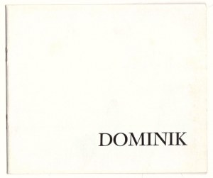 Lambert, Galerie. Dominic. Parigi, I-II 1962. 16d podł., pp. [8]. opuscolo.