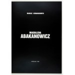 National Museum in Wroclaw. Magdalena Abakanowicz. [Compiled by] Mariusz Hermansdorfer. Wroclaw 1995. 4, p. 52, [2]....