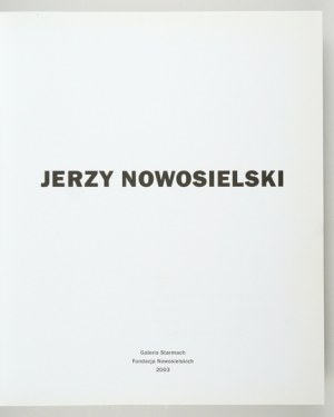 Galéria Starmach. Jerzy Nowosielski. Katalóg. 2003.