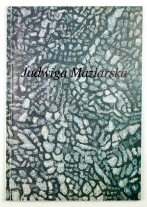 Jadwiga Maziarska. 1991 catalog