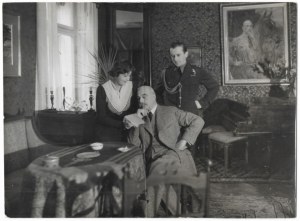 Une photographie de Wojciech Kossak dans le salon de la 