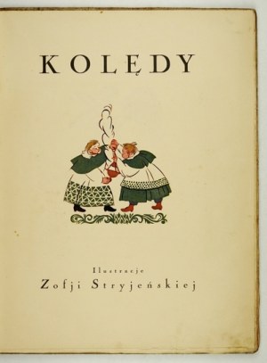 Zofia Stryjeńska - Weihnachtslieder. 1926.