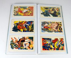 Postcards (65 pieces) with reproductions of works by Z. Stryjeńska.