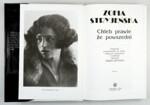 Zofia Stryjeńska - Chleb prawie że powszedni. A Memoir ... 1995.