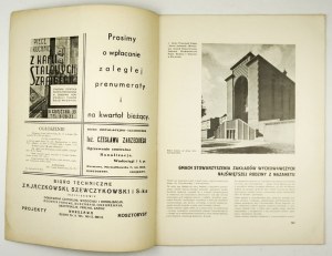 ARHITECTURE und Bauwesen. R. 8, Nr. 9. 1932