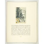 VILLEFOSSE H. - L&#39;Épopée bohémienne. Ilustracje M. Kislinga. Egz. z dodatkowymi ilustracjami.