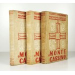 WAŃKOWICZ Melchior - Bitwa o Monte Cassino. T. 1-3. Rzym-Mediolan 1945-1947. Oddz....