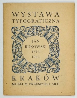 Exposition typographique de Jan Bukowski 1947