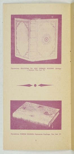 KATALÓG výstavy umeleckých knižných väzieb Heleny Karpinskej. Cieszyn, XI 1979. Cieszynský klub záujmovej činnosti. 8,...