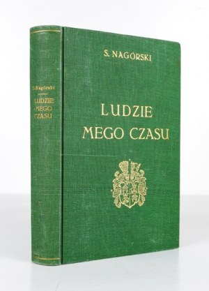 NAGÓRSKI Zygmunt [Julian] senior - Ludzie mego czasu. Silhouettes. Treize illustrations. Paris 1964. księg. Pologne. 8,...