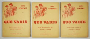 SIENKIEWICZ H. - Quo vadis - en français. 1901-1904, illustré par J. Styka.