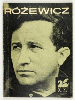 RÓŻEWICZ T. - Selected Poems. 1967. dedication by the author.