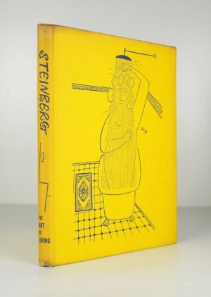 STEINBERG Saul - Die Kunst des Lebens. London 1952; Hamish Hamilton. 4, s. [174]. Originaler rehbrauner Einband,.