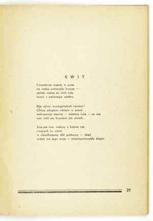 BRATNY R. - Il disprezzo. 1944. volume d'esordio di poesie.