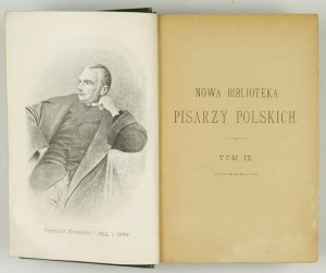 KRASIŃSKI Zygmunt - Writings. With a portrait of the author. Vol. 1-4. Mikolow 1901 and 1906. Nakł. Karol Miarki. 16d, pp. 415, [1],...