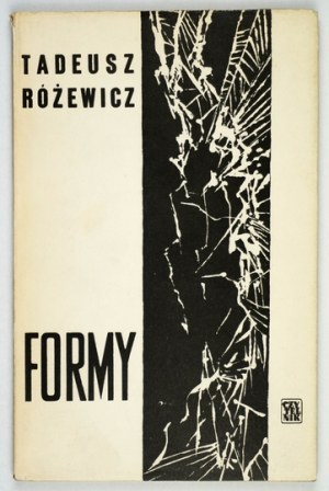 RÓŻEWICZ Tadeusz - Formulare. Warschau 1958, Czytelnik. 16d, S. 71, [3]. Heftchen, Umschlag.