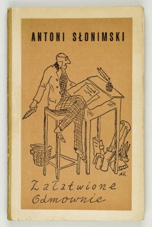 SLONIMSKI A. - Markiert mit Ablehnung. 1963. Widmung des Autors.