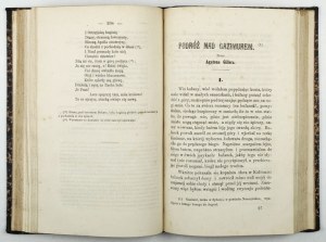 Collected book offered to K. W. Wojcicki. 1862. with two first editions by C. Norwid.