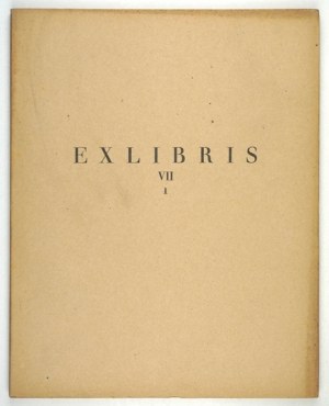 EXLIBRIS. Vol. 7, rev. 1: 1925.
