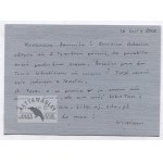 Szymborska W. - Patchwork and handwritten letter from II 2000.