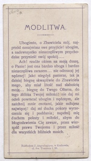 BOŻE Narodzenie. 1905.