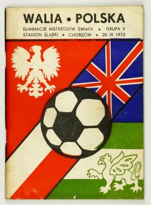 [SPORT, soccer 2]. The program of the World Cup qualifying match Wales-...